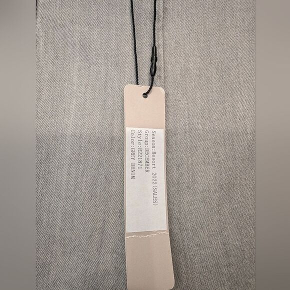 Nic+Zoe New gray slim fitting denim jeans ankle length pullon NWT stretch sz 4 - Picture 8 of 12